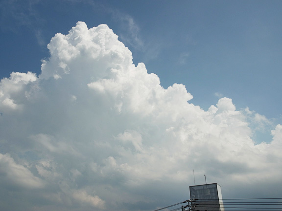RICOH GXR A16で撮影した入道雲